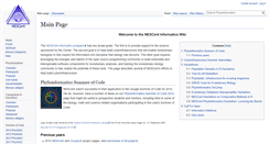 Desktop Screenshot of informatics.nescent.org